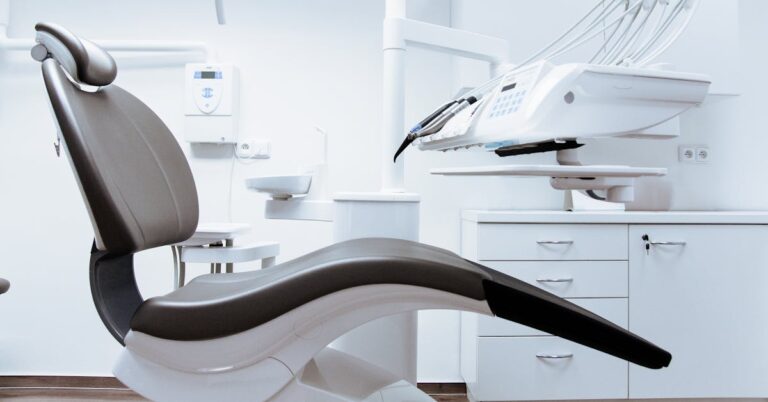 Modern dental chair and equipment — oral health tips from a North London dentist