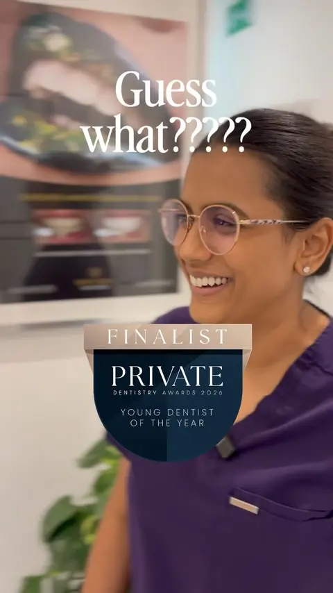 Dr Sanyukta chairside at Blue Light Dental