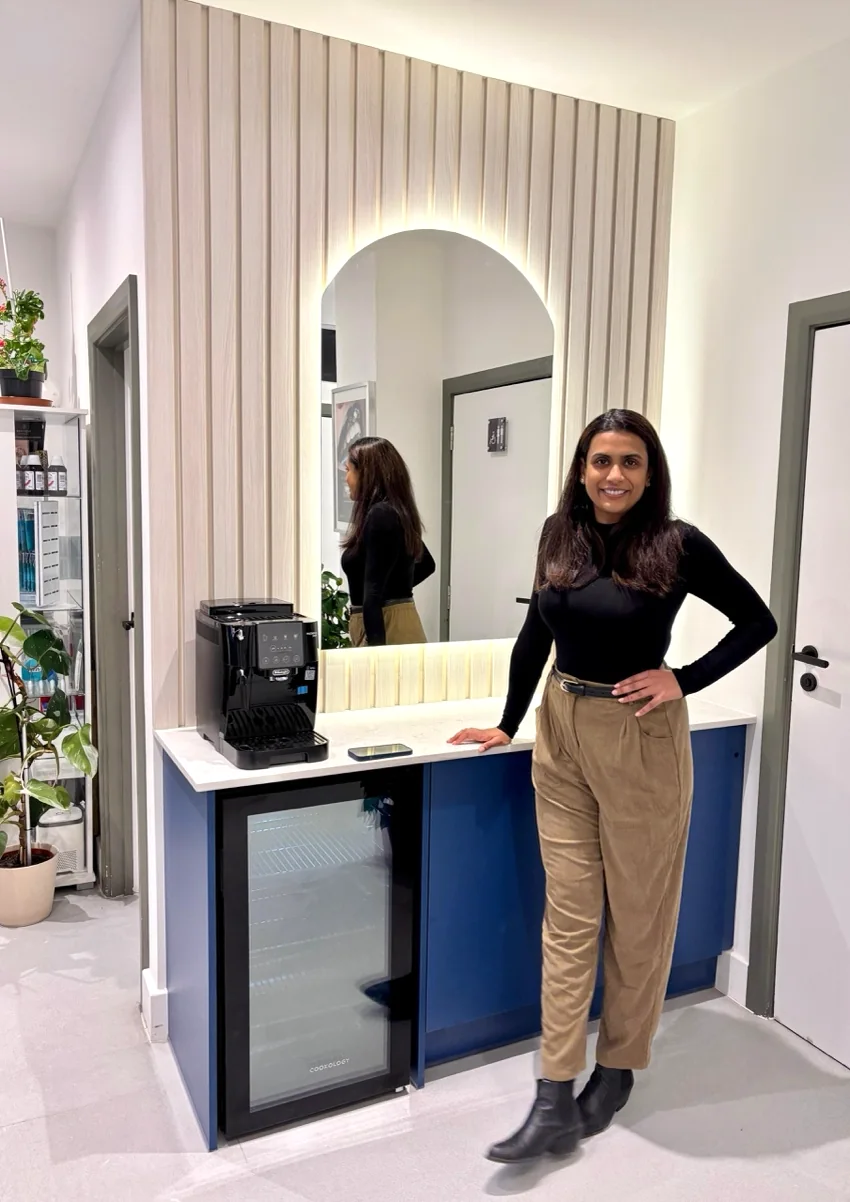 Dr Sanyukta Kothari, Principal Dentist, at Blue Light Dental on Holloway Road
